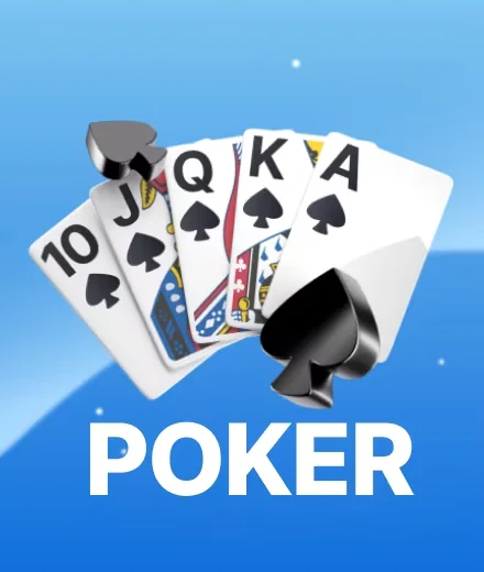 Escalera real de picas, ilustración de póker de casino